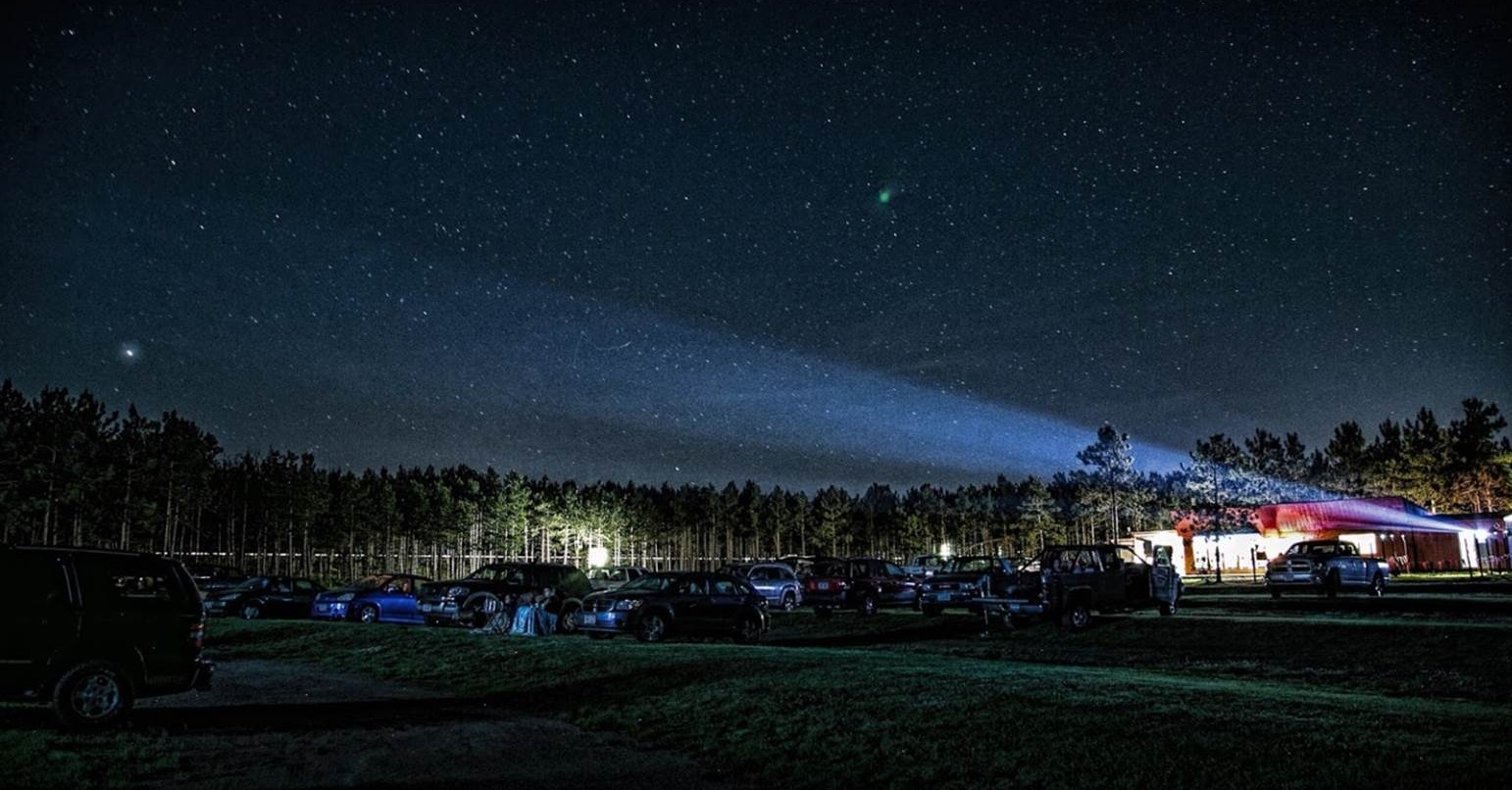 Drive in Movie Theater in Western Wisconsin